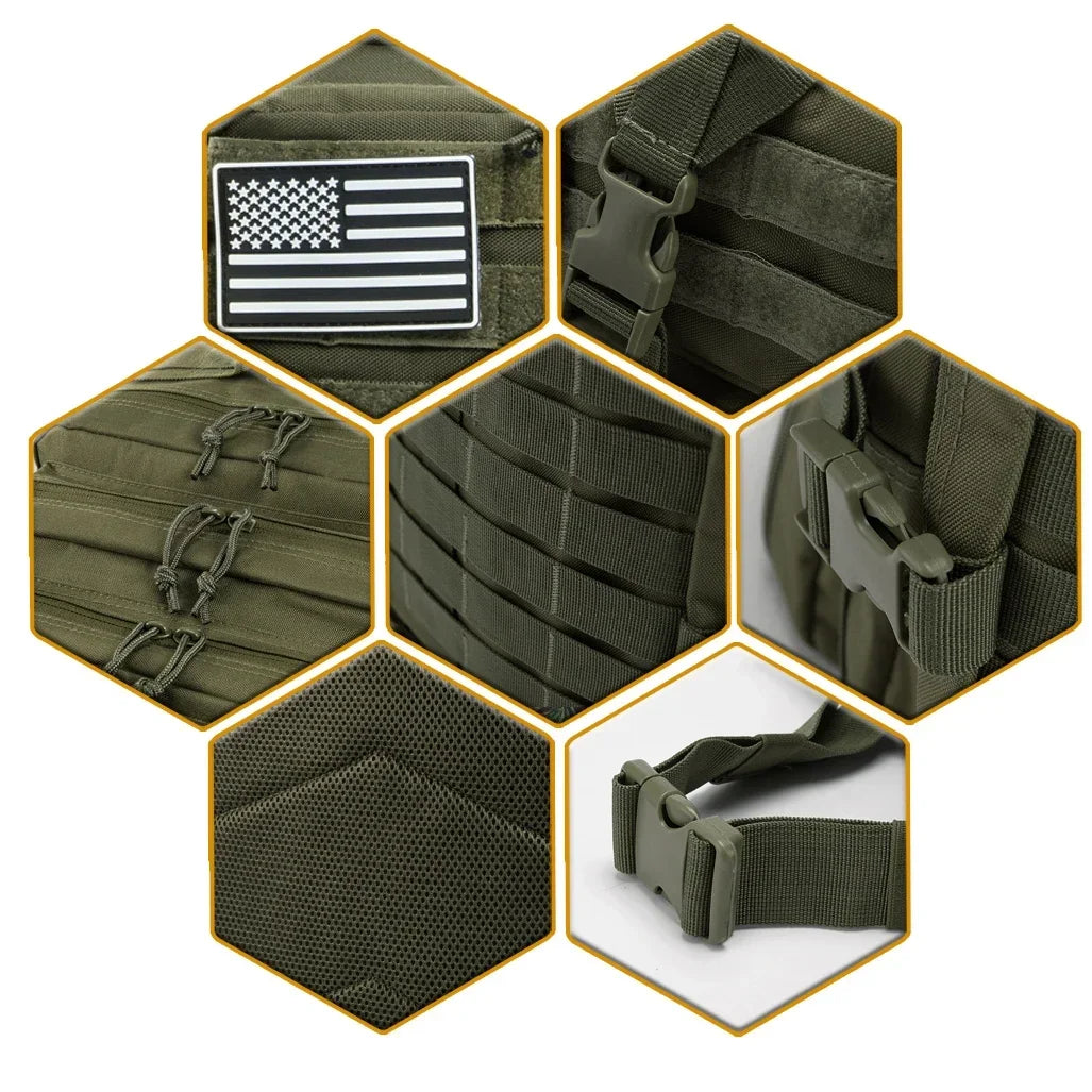 ReFire Gear Tactical Backpack for Outdoor Hiking and Camping