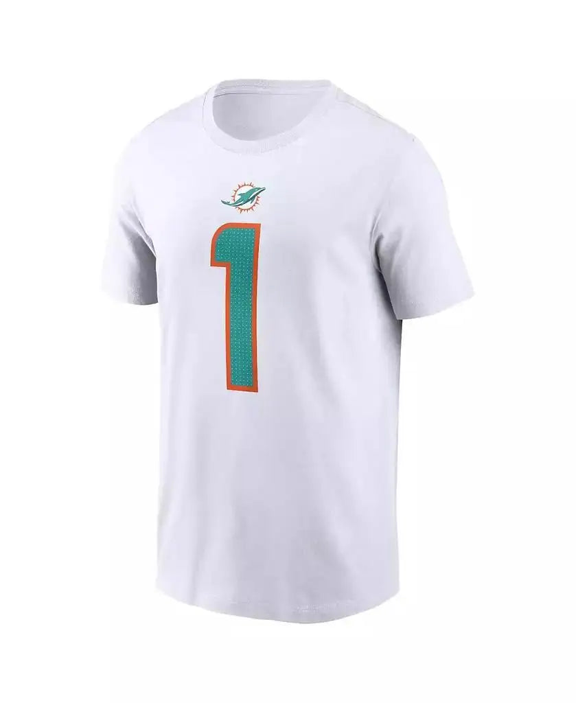 Nike Mens Tua Tagovailoa Miami Dolphins Name And Number TShirt