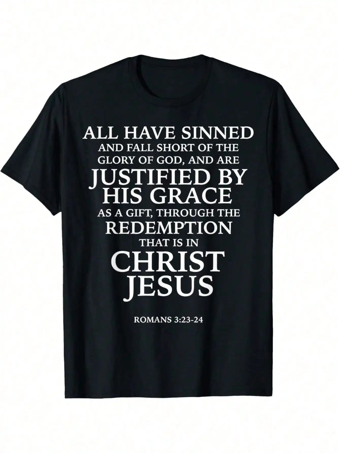 MNHK All Have Sinned Romans 3 23 24 Scripture TeeWear