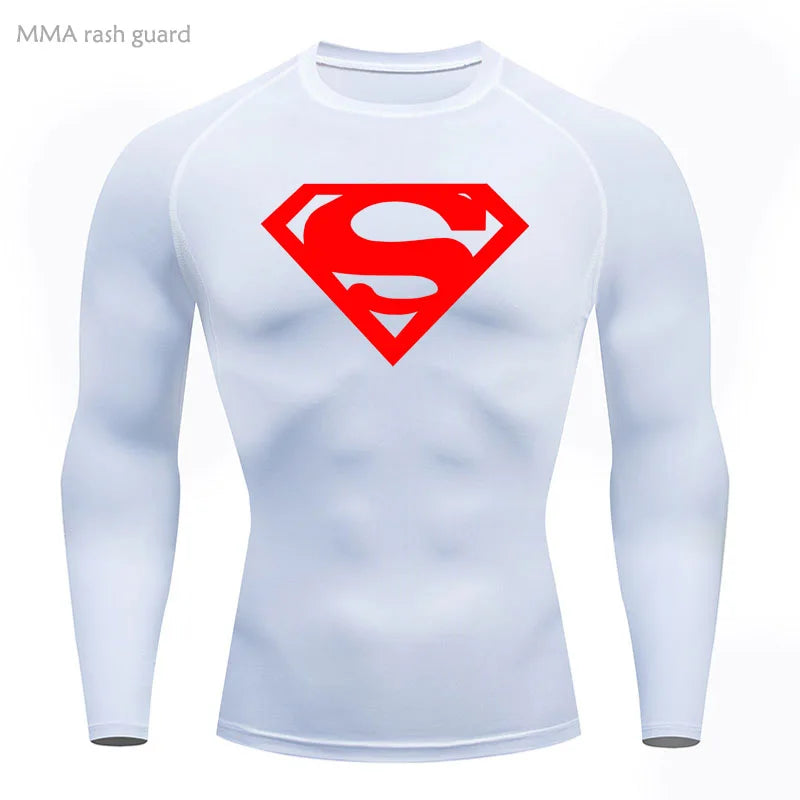 Unisex Quick Dry Compression Shirt For Fitness And Training