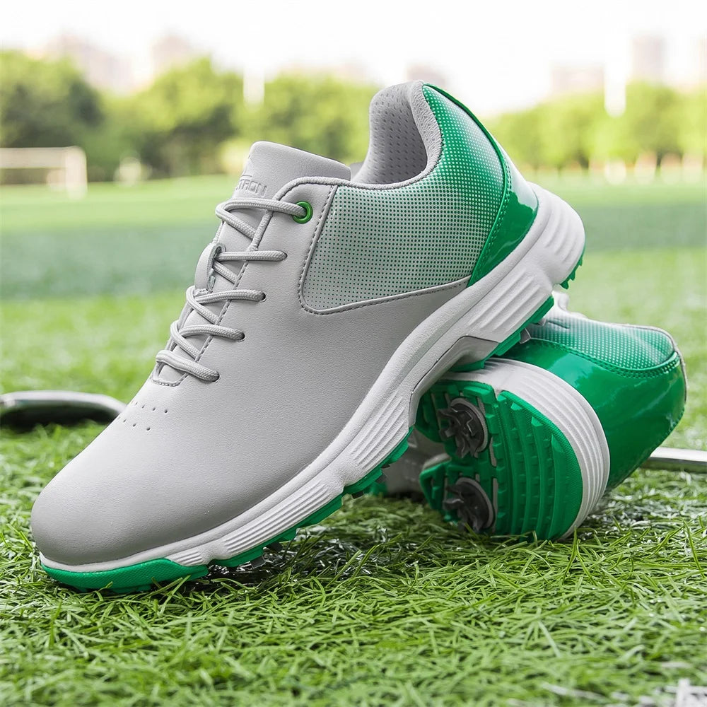 Zakey Men's Golf Shoes Waterproof Anti Slip Footwear