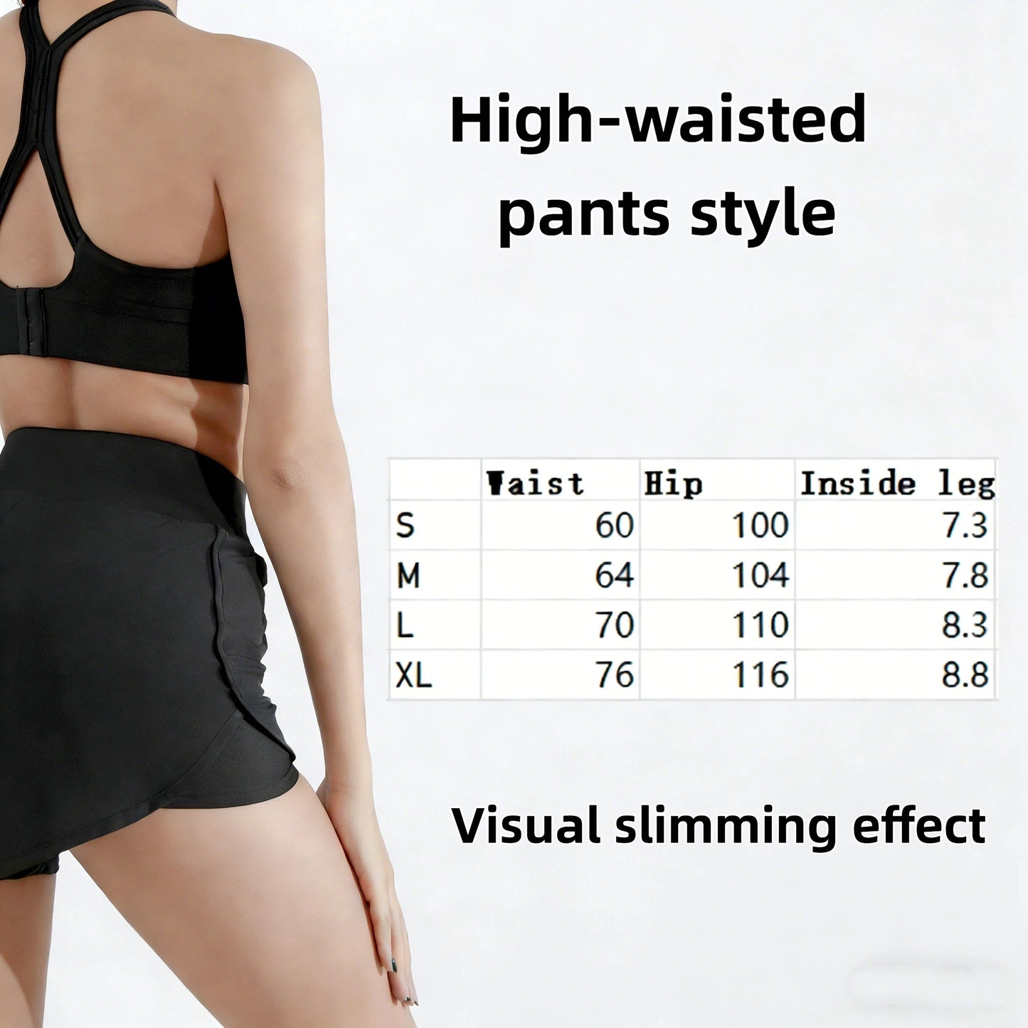 Women's High-Waisted Athletic Shorts With Pockets For Running And Yoga