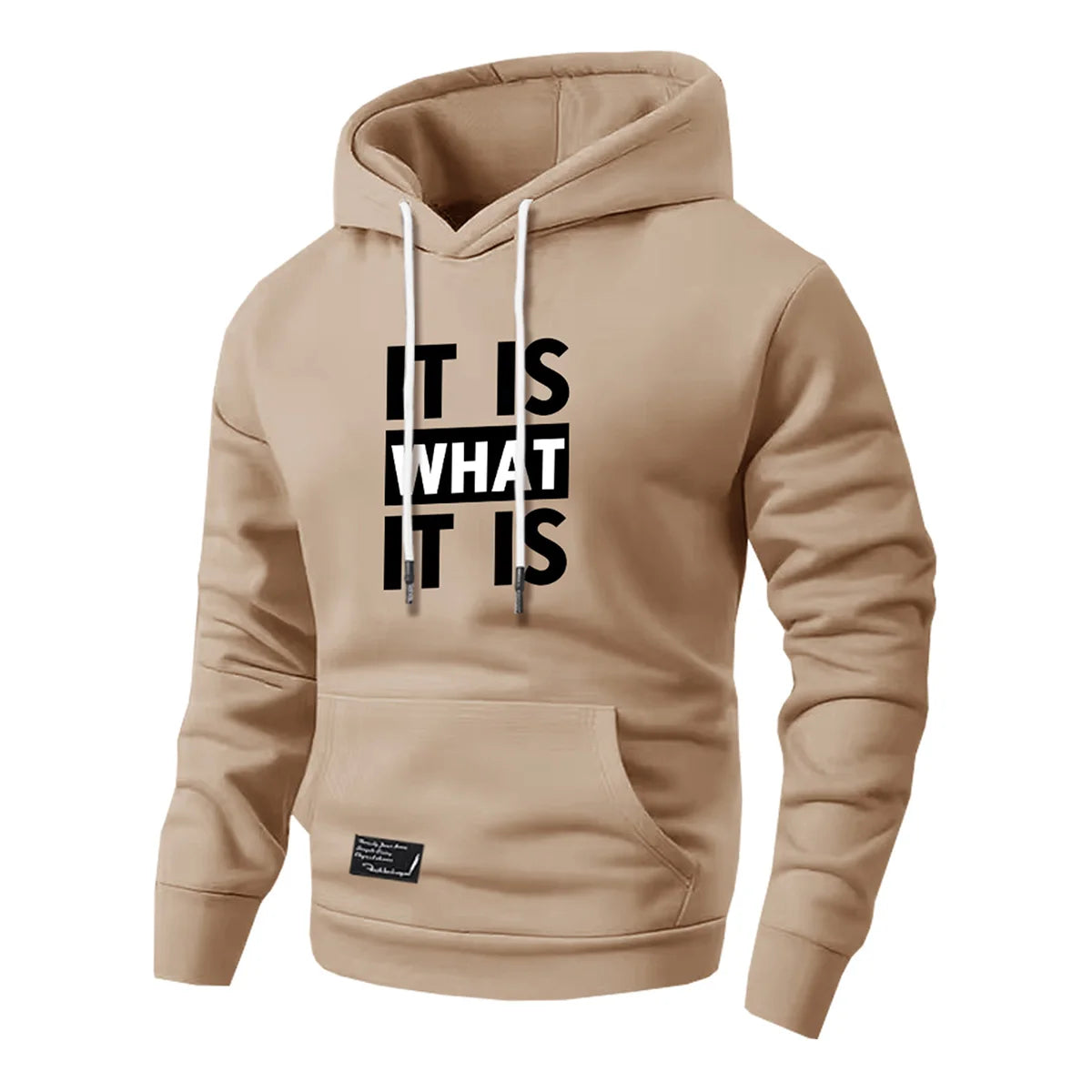 Men's Hooded Pullover Hoodie For Casual Outdoor Everyday Wear