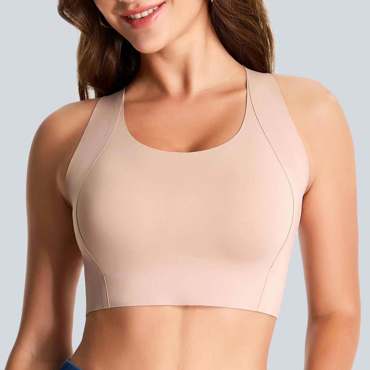 The Gym People Wireless Padded Sports Bra For Women
