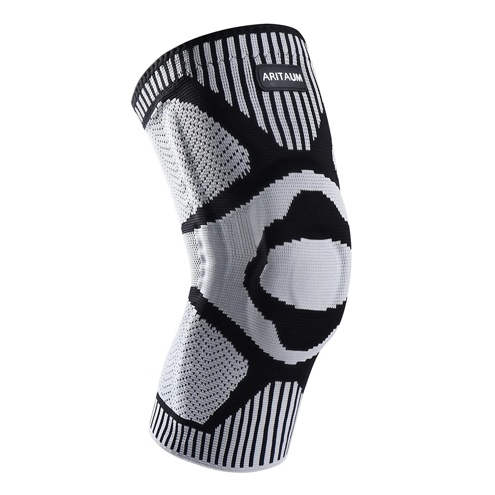 Professional Sports Knee Pads With Silicone Spring Support
