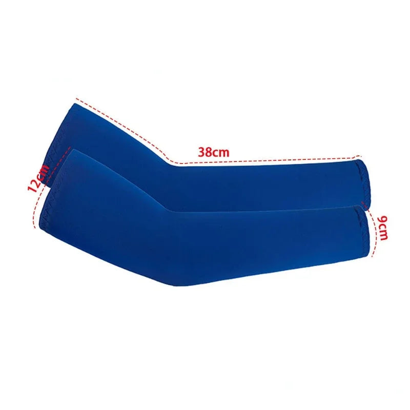 Unisex Cooling UV Arm Sleeves For Sports Running Fishing