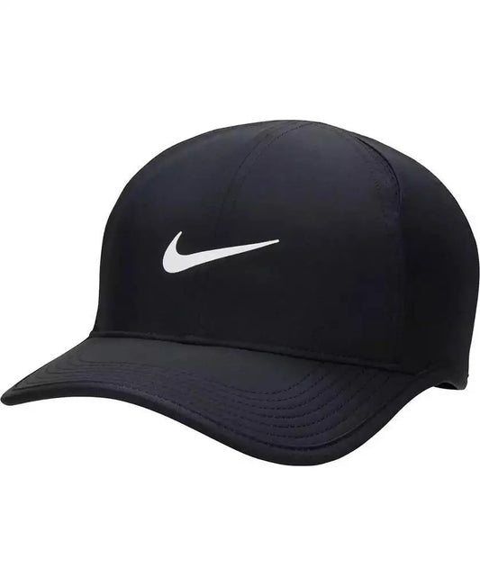 Nike Featherweight Unisex Lightweight Running Cap Black Sporty Accessory for Men & Women
