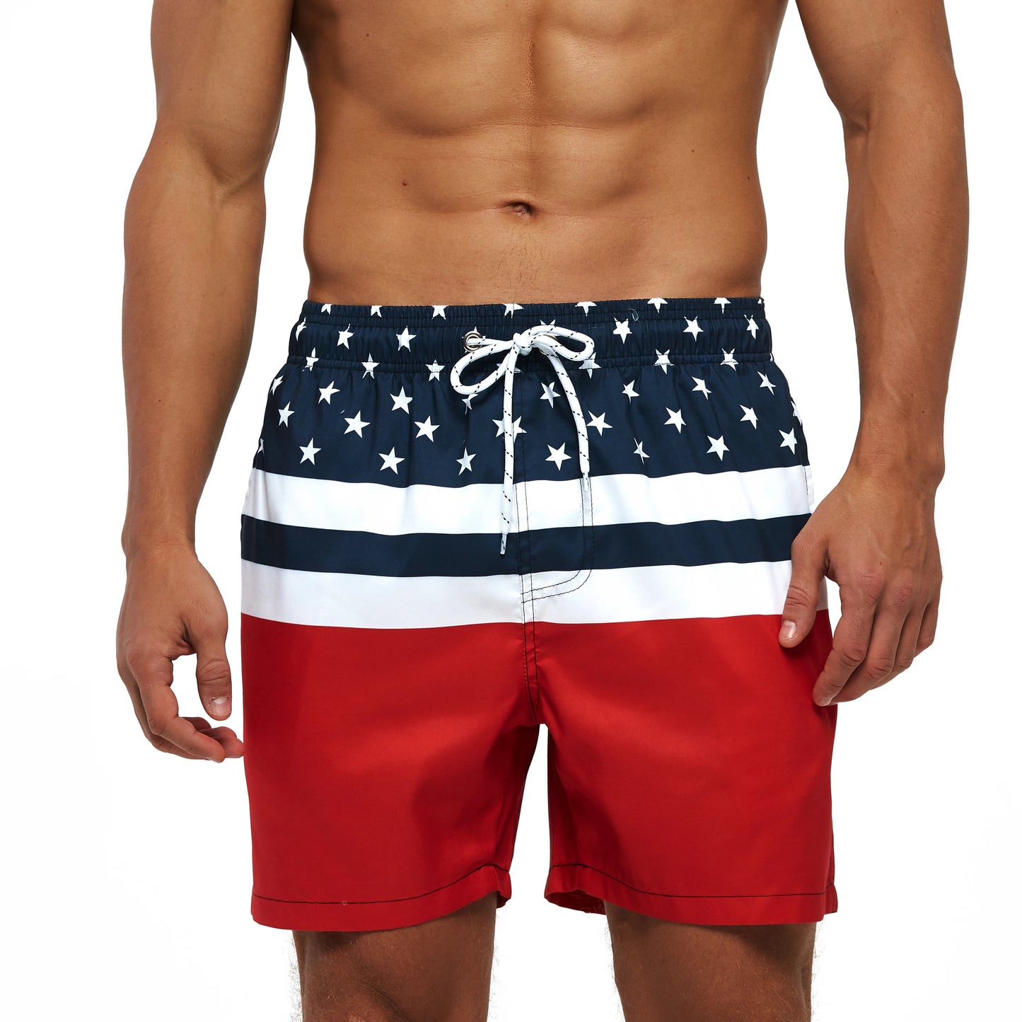 Quick Dry Summer Mens Swimwear Beach Board Shorts For Men