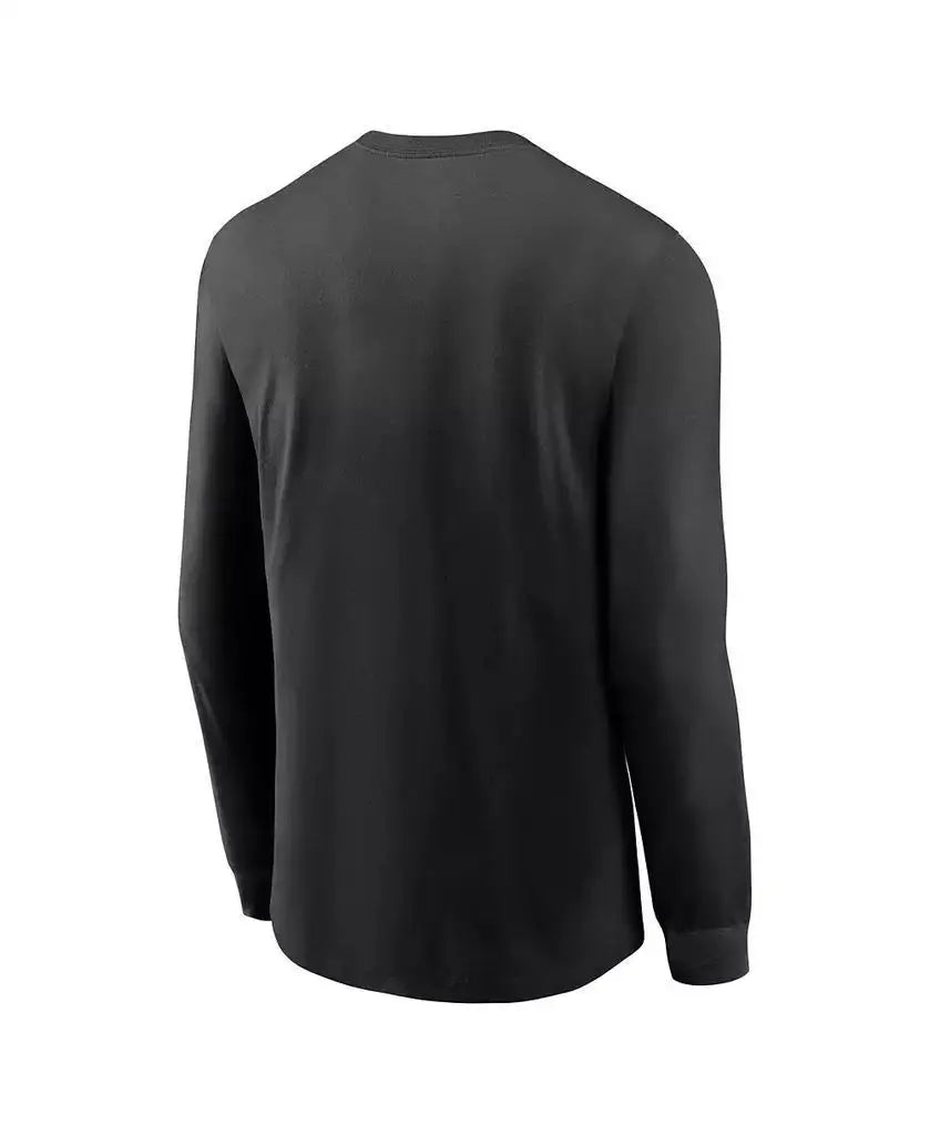 Nike | Men's Black Detroit Lions 2023 NFC North Division Champions Locker Room Trophy Collection Long Sleeve T-shirt