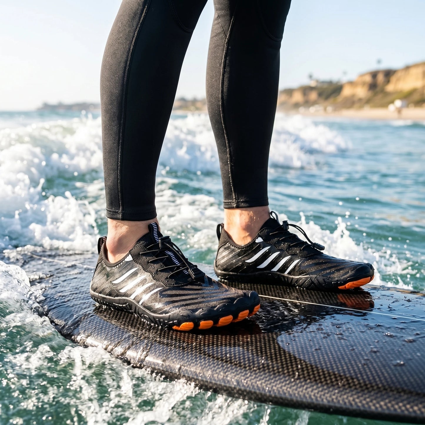 Men Quick Dry Water Shoes Outdoor Aqua Sneakers For Beach