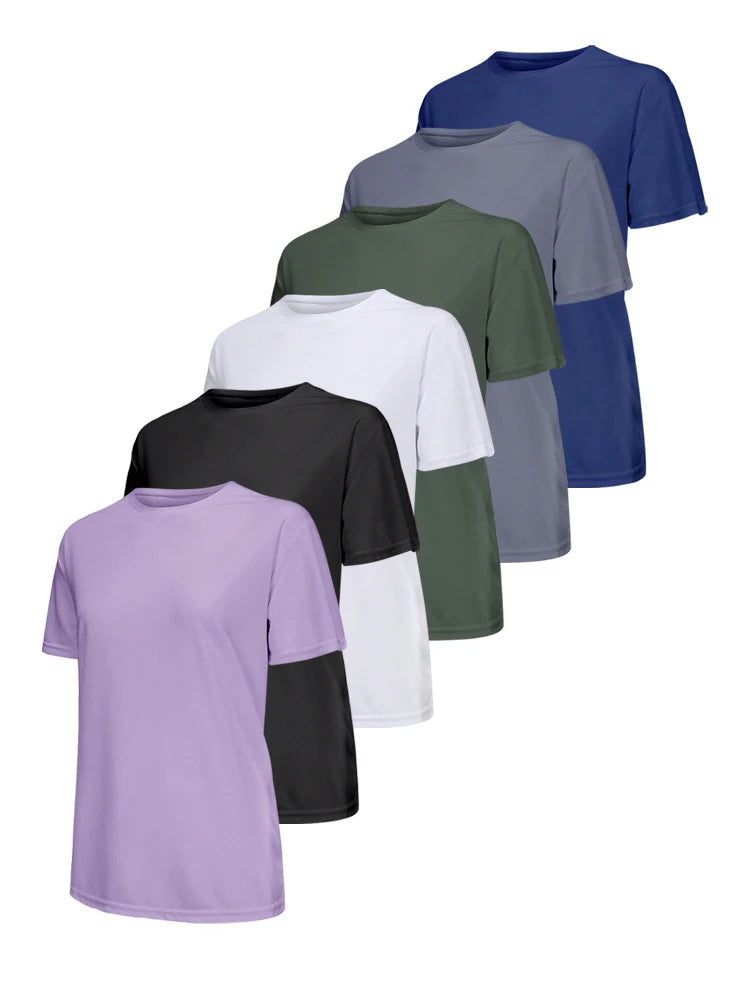 Women's Ultralight Quick-Dry Polyester Sport T-Shirt For Running And Gym