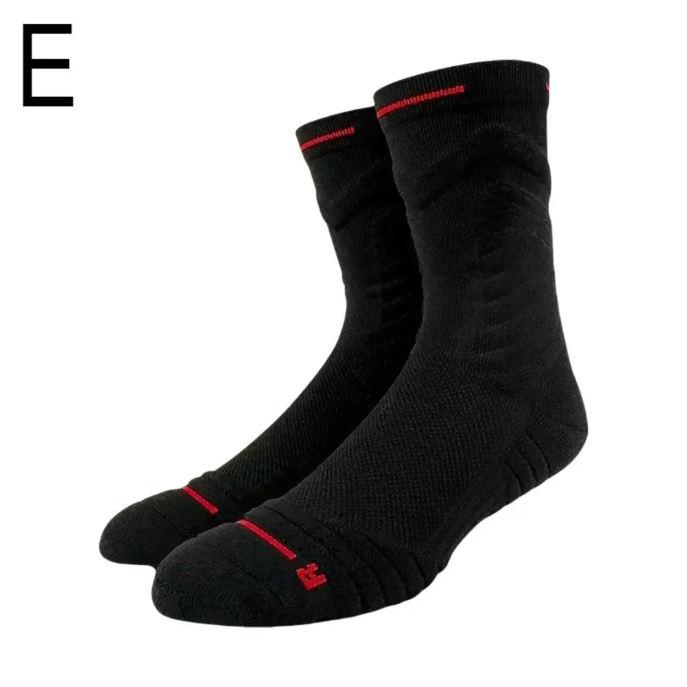 Basketball Socks Non Slip Ankle Protection Thickened Towel Bottom Training