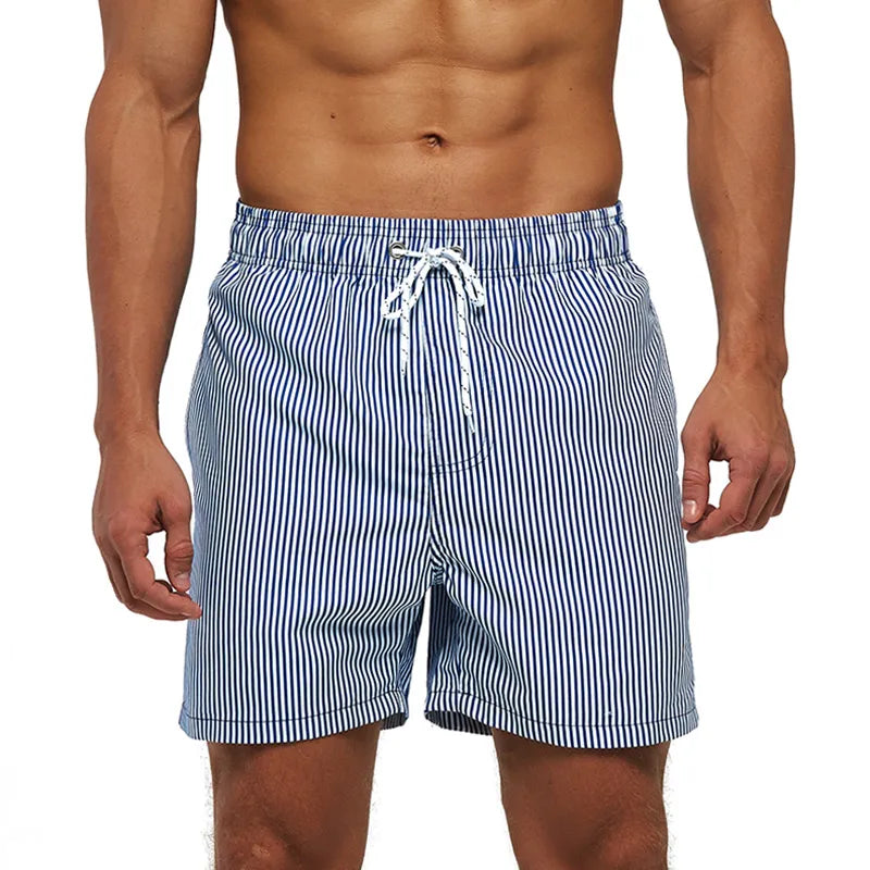 Quick Dry Summer Mens Swimwear Beach Board Shorts For Men