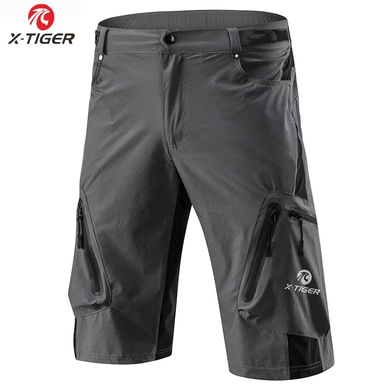 X-TIGER Men's Cycling Shorts With 5D Gel Pad For MTB