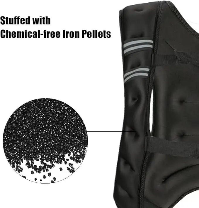 Weighted Vest For Men And Women With Included Weights