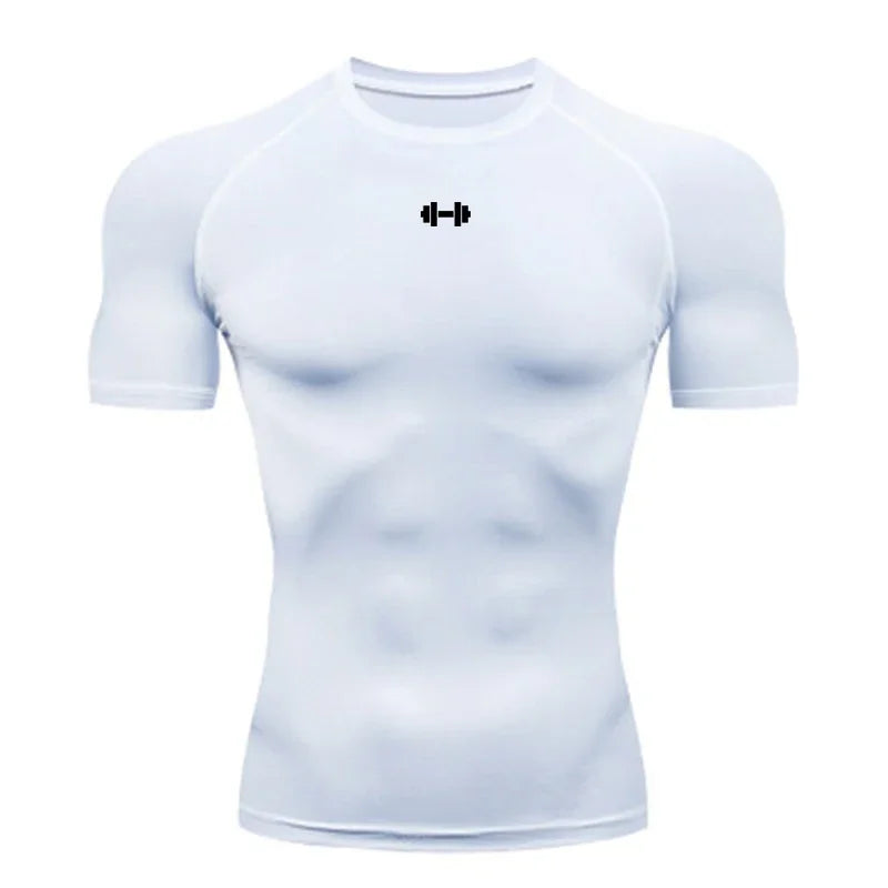 Quick Dry Compression T Shirt For Sports And Gym Wear