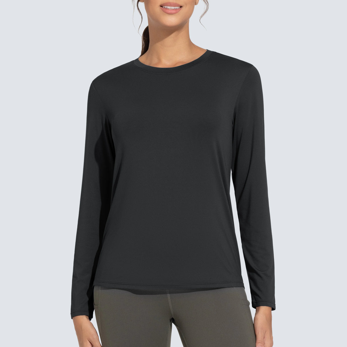 The Gym People Women Soft Long Sleeve Running Top
