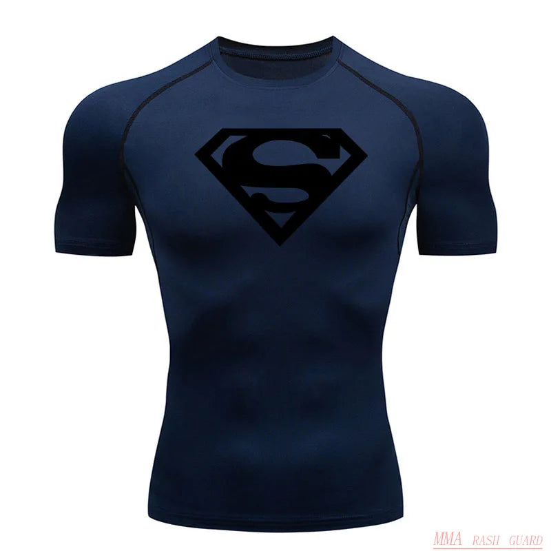 Unisex Quick Dry Compression Shirt For Fitness And Training