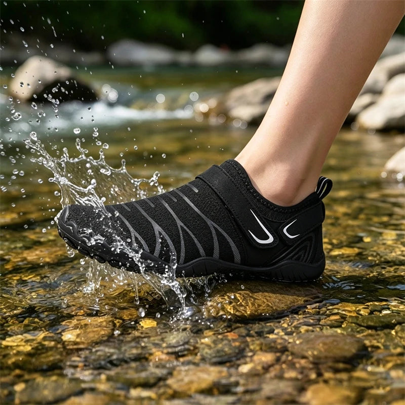 Men Lightweight Barefoot Water Shoes For Beach Swimming