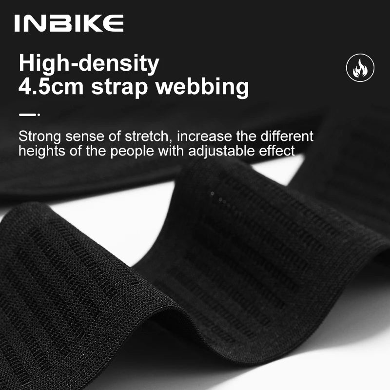 INBIKE Men's Thermal Fleece Cycling Bib Pants With Gel Padding