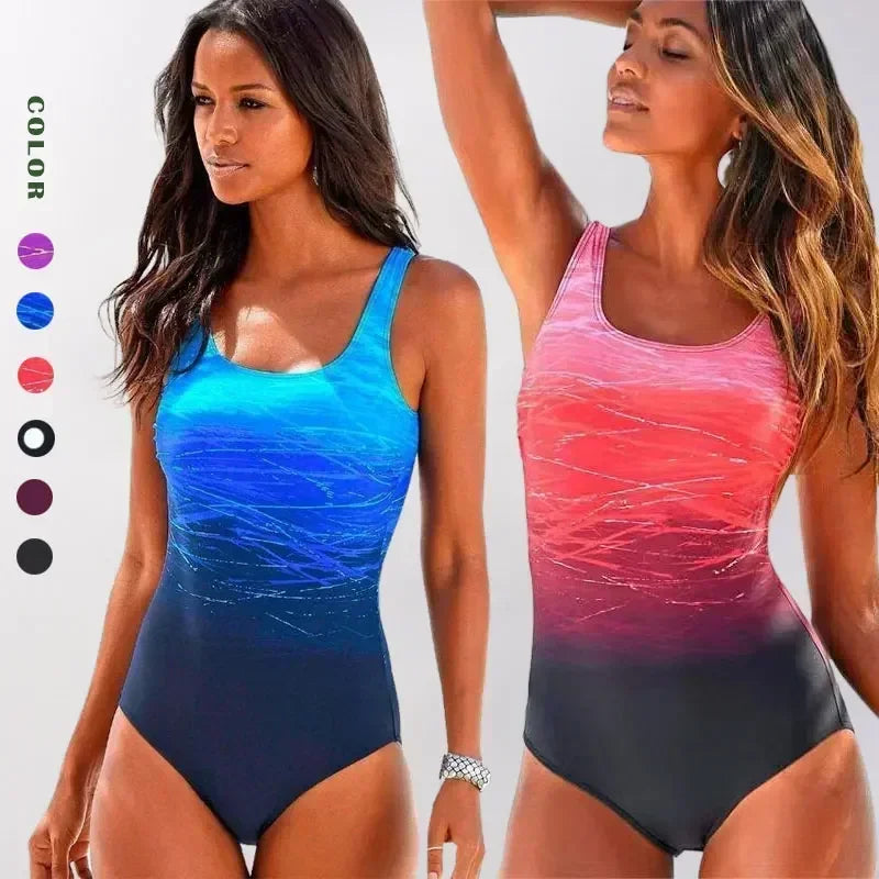 Womens One Piece Swimsuit Bathing Suit for Surfing and Swimming