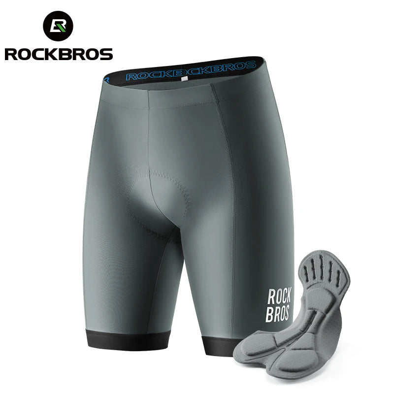 ROCKBROS Men's Cycling Shorts With 3D Gel Pad Breathable