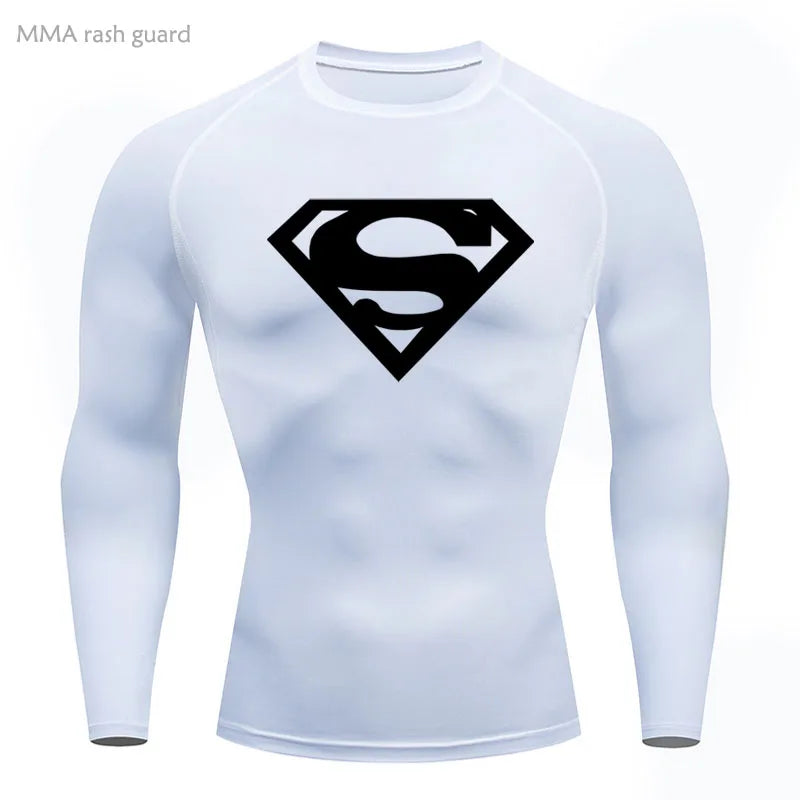 Unisex Quick Dry Compression Shirt For Fitness And Training