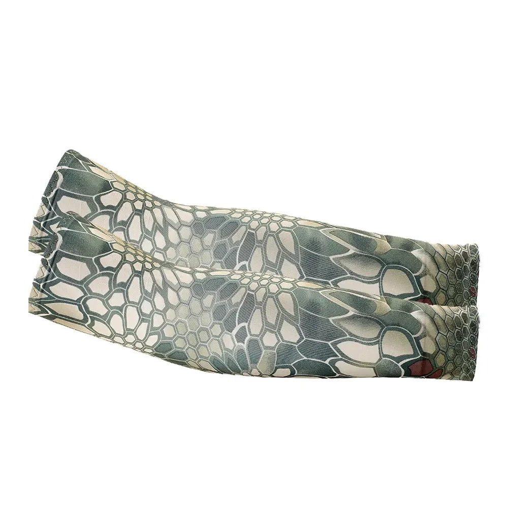 Unisex Cooling UV Arm Sleeves For Sports Running Fishing