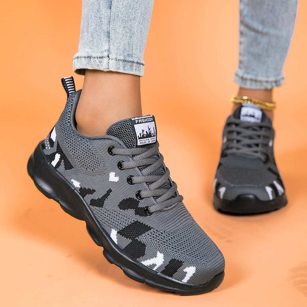 OFREWED Mens Orthopedic Walking Shoes Lightweight Casual Sneakers