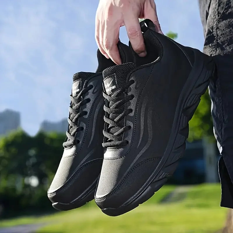 Men's Everyday Casual Shoes With Lace Up And Anti Slip