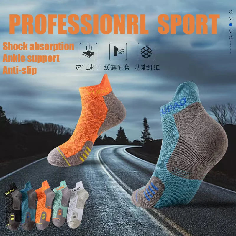 Men's Quick Dry Ankle Socks 2/3/5 Pairs For Running